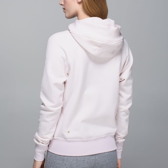 LULULEMON Warm Core Hoodie Neutral Blush - size 4 - Picture 12 of 13